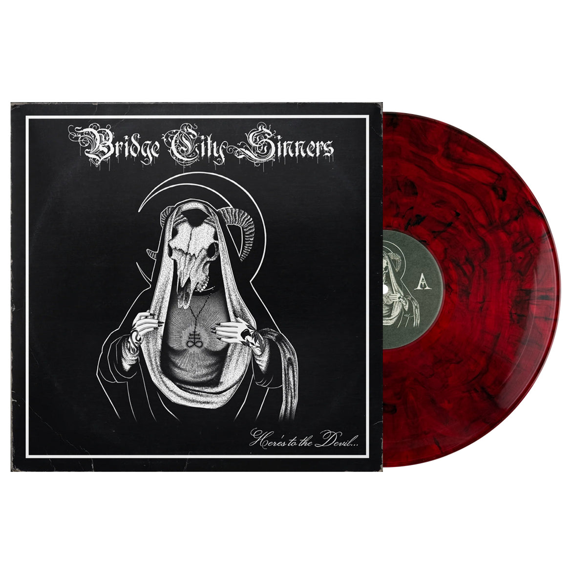 Bridge City Sinners - Here's To The Devil Vinyl (Trans Red / Black Smoke)