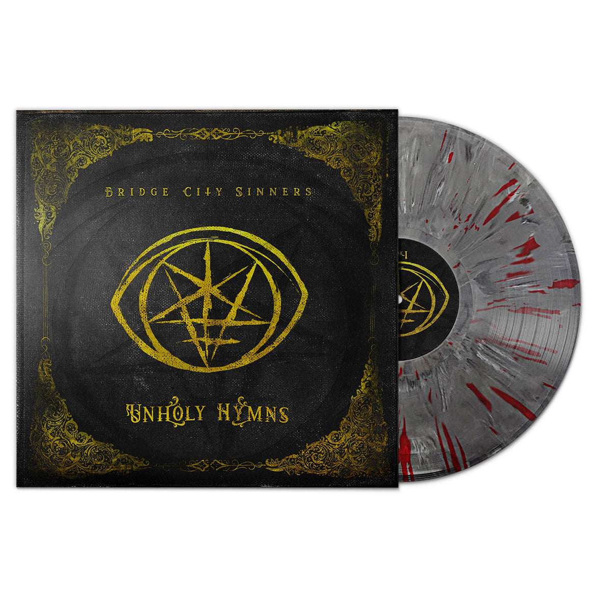 Bridge City Sinners - Unholy Hymns Vinyl (Grey w/ Maroon/Red Marble)