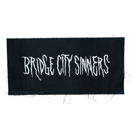 Bridge City Sinners - Sinner Logo Patch Black