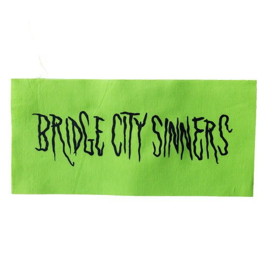 Bridge City Sinners - Sinner Logo Patch Green